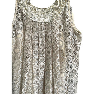 AURDY 3+1 BEADED AND LACE DRESS